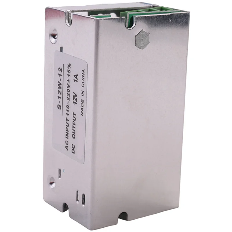 2X Switching Power Supply Converter AC 110-220V 12V 1A 12W For LED Strip Light-ABYA