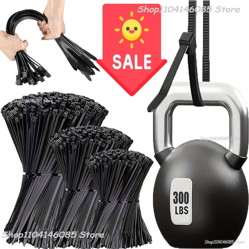 Plastic Clamping Collar Plastic Ties Clamp Mooring Cable Attache Nylon Trilites Plastic Belt Serrated Clamp Self-locking