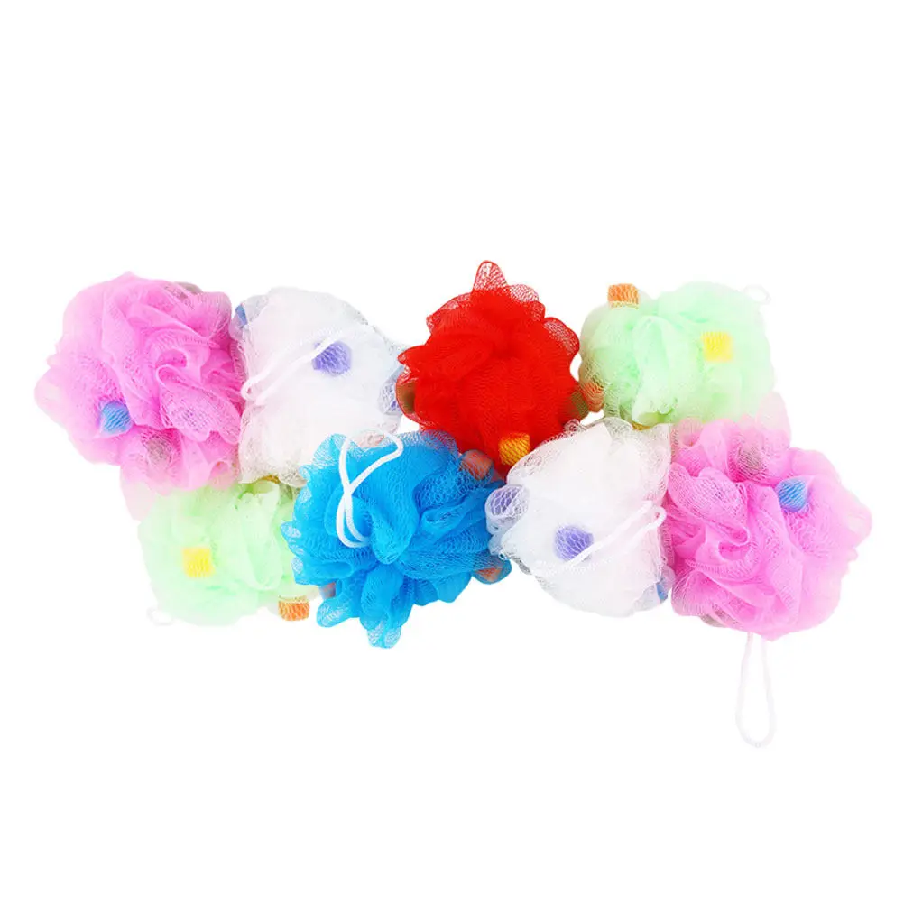 

8Pcs Mesh Bath Ball Sponge for Shower Exfoliating Deep Cleansing Skin Scrub Relaxing Body Wash Bubble Making Net for Women Men