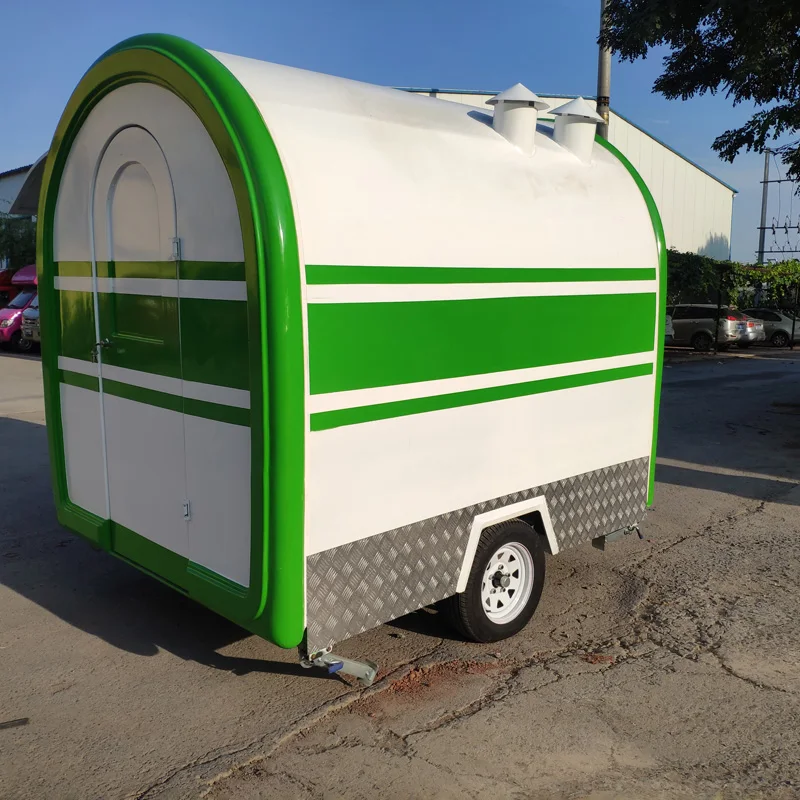 Mobile Food Trailer Slide Out Table Kitchen Equipments