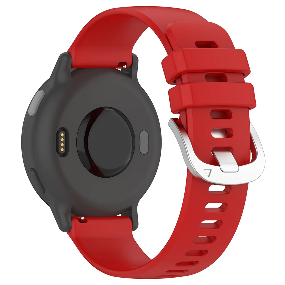 Pulseira de silicone para Garmin Vivoactive 5, Pulseira para Garmin Active 5, Pulseira de substituição, 20mm