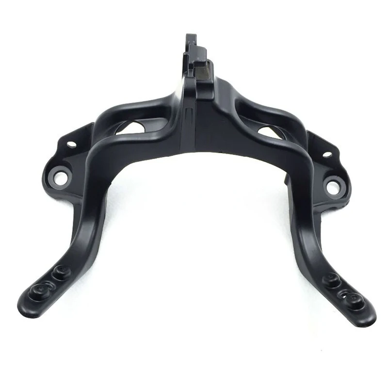 Motorcycle Headlight Cowl Fairing Upper Stay Bracket Black Aluminum Fit for Suzuki GSXR600 GSXR750 2004 2005