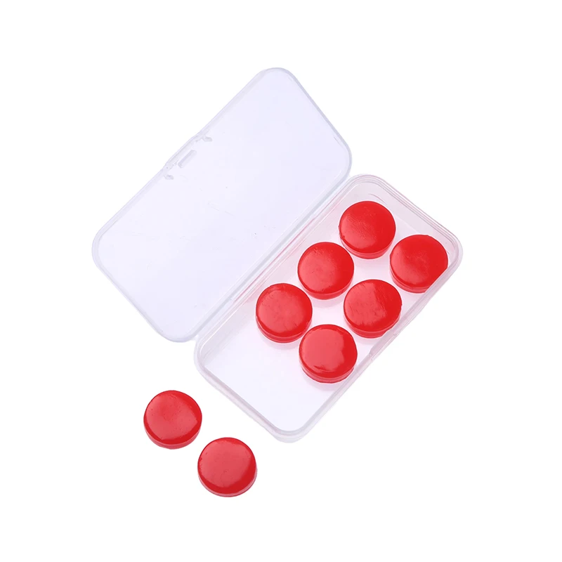 8PCS Silicone Ear Plugs Noise Reduction Sleep Anti Canceling Sound Insulation Earplug Protection Sleeping Reusable Ear Plugs