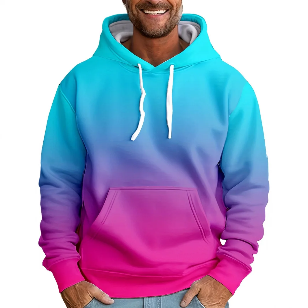 Nueva sudadera con capucha informal de manga larga con estampado 3D para hombre, disfraz de Hip Hop callejero para deportes al aire libre, Sudadera con capucha, regalo de Halloween para pareja