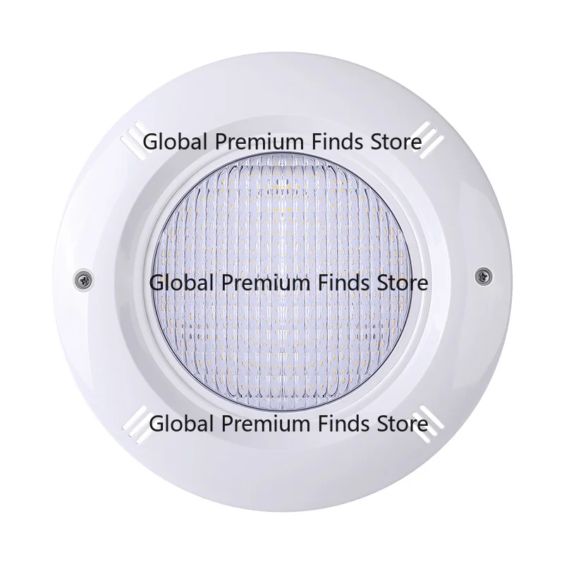 12V Plastic Underwater Pool Mood Light, Embedded LED Wall Lamp for Vinyl Pools