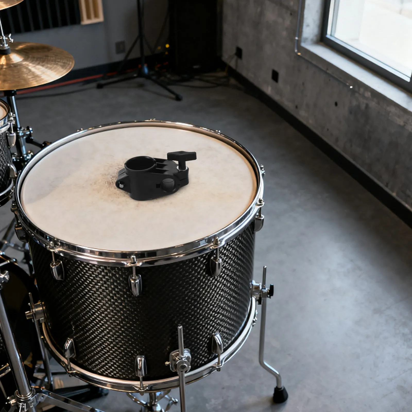 Electronic Drum Rack Clamp 22Mm Split Tube Connector Knob Tightening Quick Release for Electric Drum Accessories
