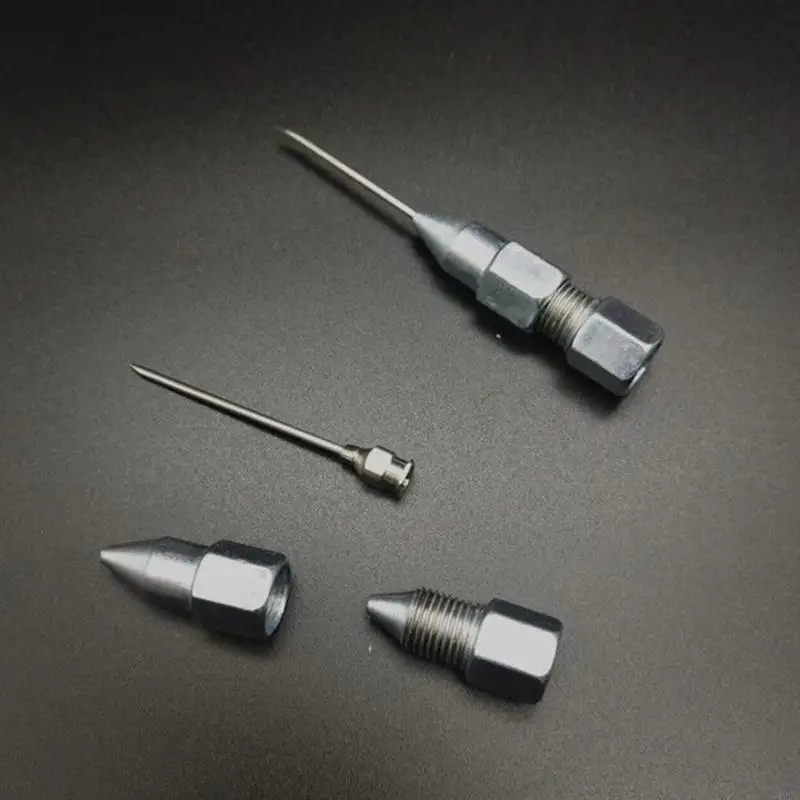 A2UD Agudina Pistola grasa para nariz para accesorios adaptación boquilla dispensador grasa para cabeza