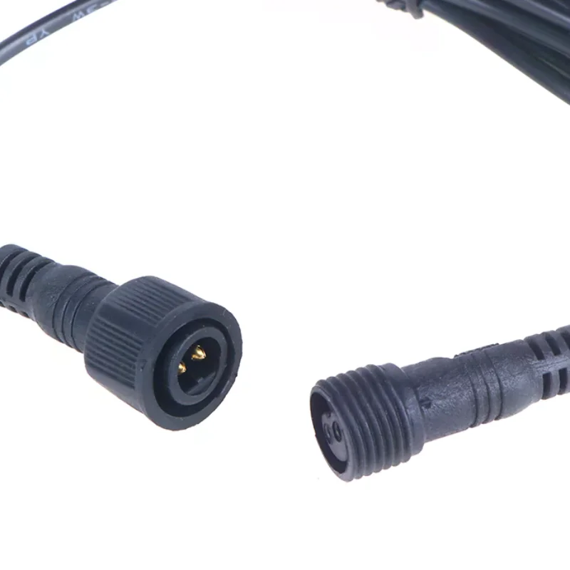 5 Meter Extension Cable For Solar Spotlight Waterproof Cable 2 Pin Male To Female Connector Floodlight Universal 5M Cable