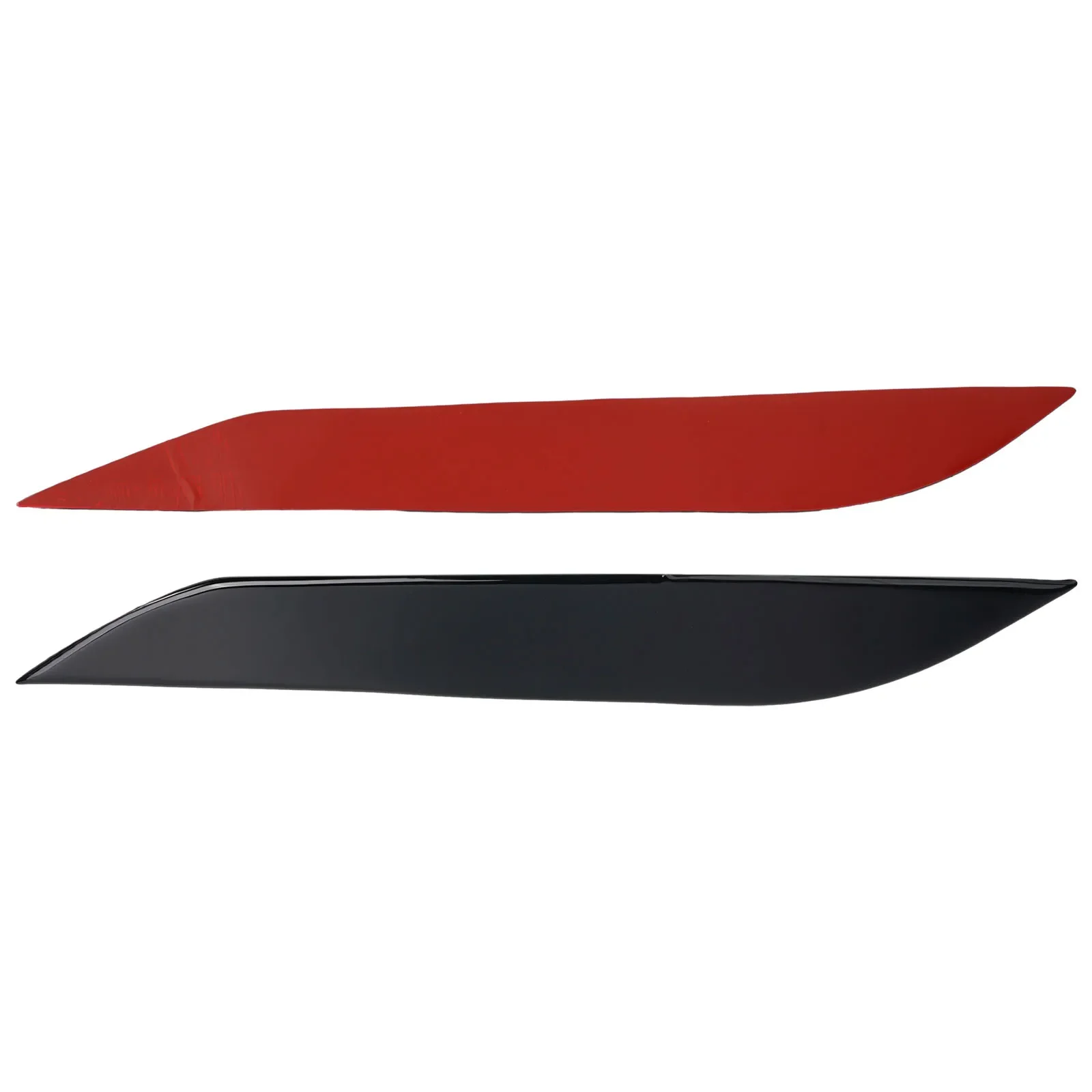 2X Car Front Headlight Eyebrow Stickers For Nissan 350Z Z33 2006 2009 High Class ABS Eyelids For Vehicle Customization