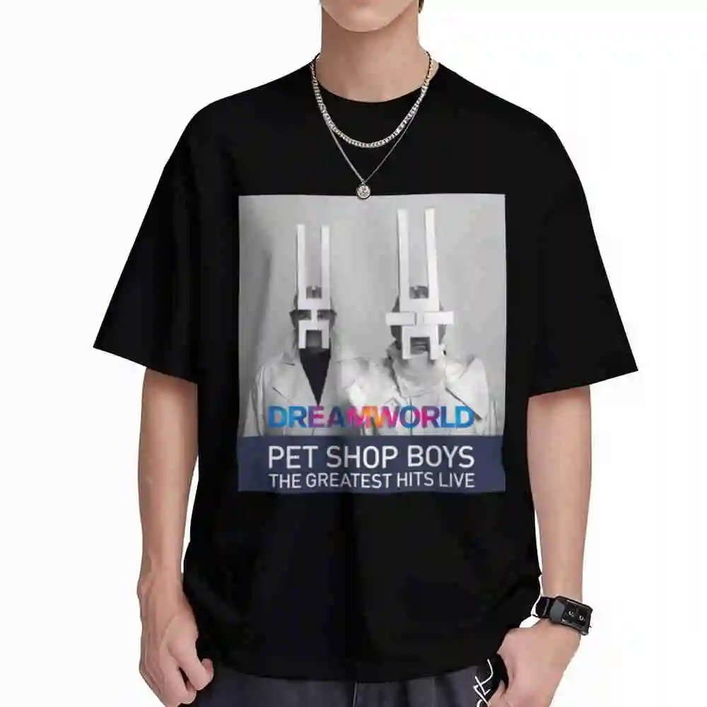 Pet Greatest Hits Dreamworld Tour 2026 Short Sleeve Tee 100% Cotton T-Shirt