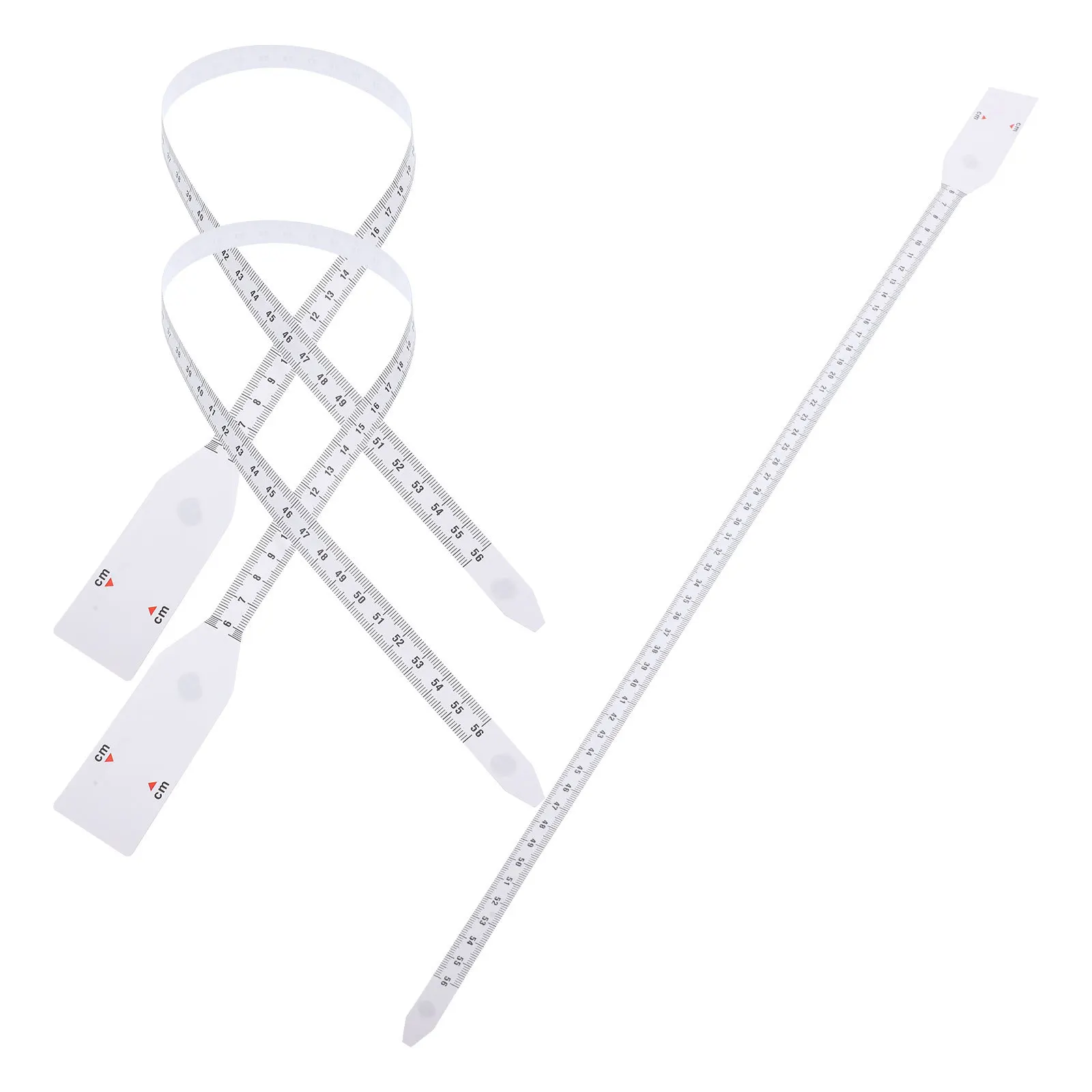 

3Pcs Head Circumference Tape Measure Soft Retractable Tailor Sewing Measuring Tape for Arm Cloth Craft Accurate Plastic Ruler