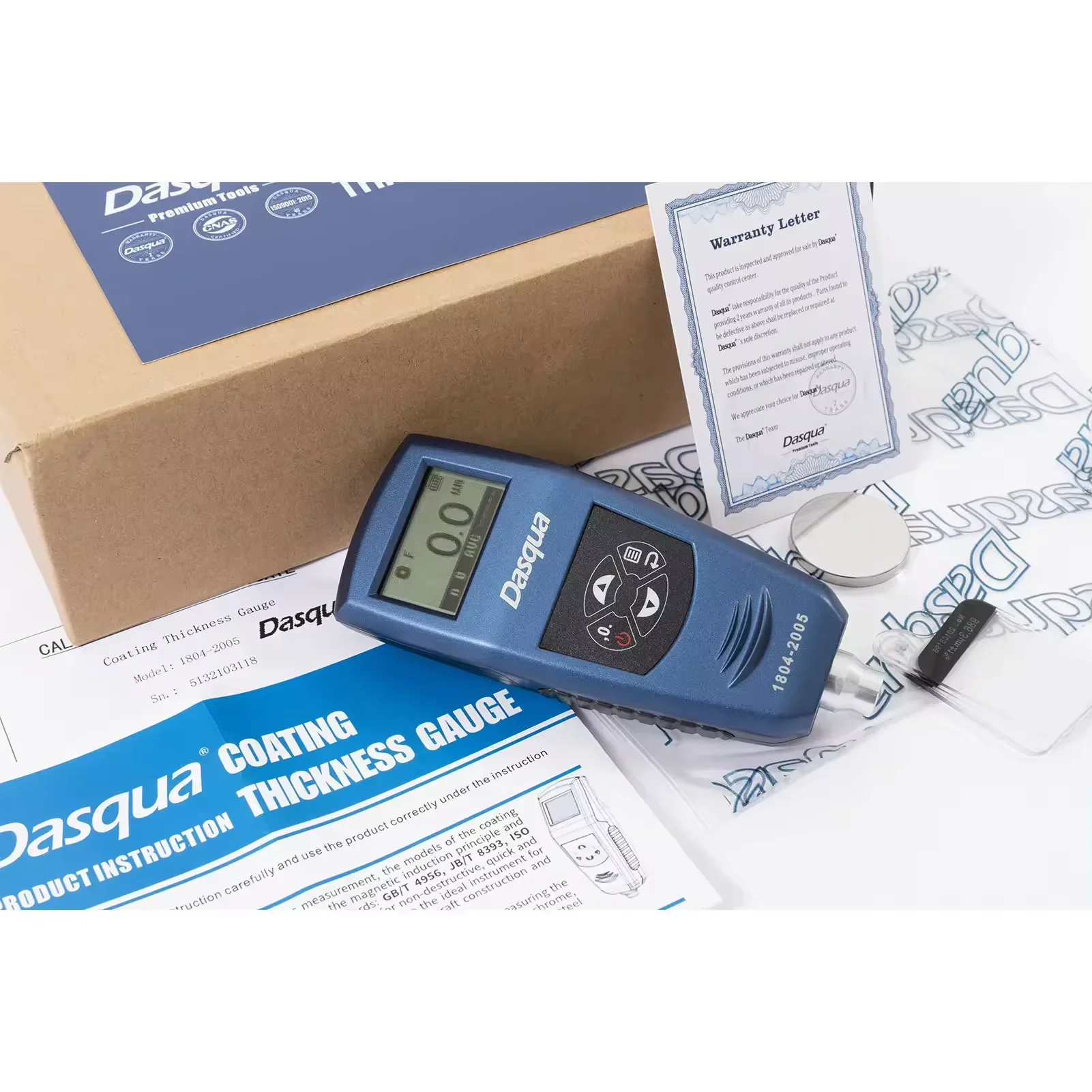

0 -50 Mil Coating Thickness Gauges 0-1250um Car Paint Thickness Gauge Medidor De Espesor De Revestimiento