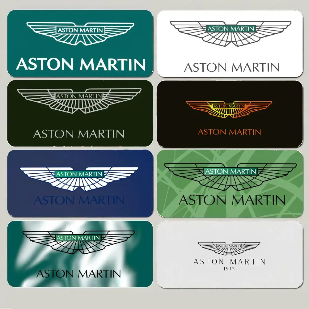 Cool Luxury Stylish Brand A-Aston M-Martin Mouse Pad Large Gaming Mousepad with Thick Stitched Edge Non-Slip Desk Mat