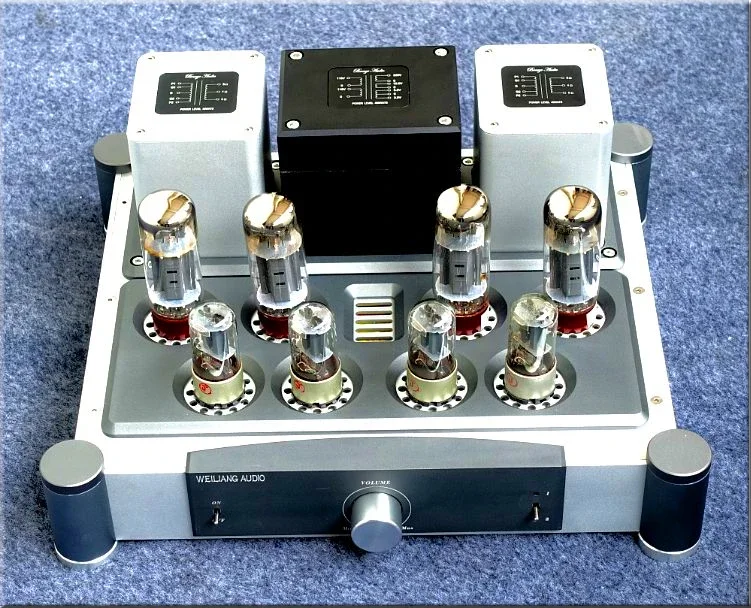 

Weiliang Audio A40X2 Push-Pull EL34 Tube amplifier HIFI EXQUIS BREEZE 6CA7 A40 Lamp Amp