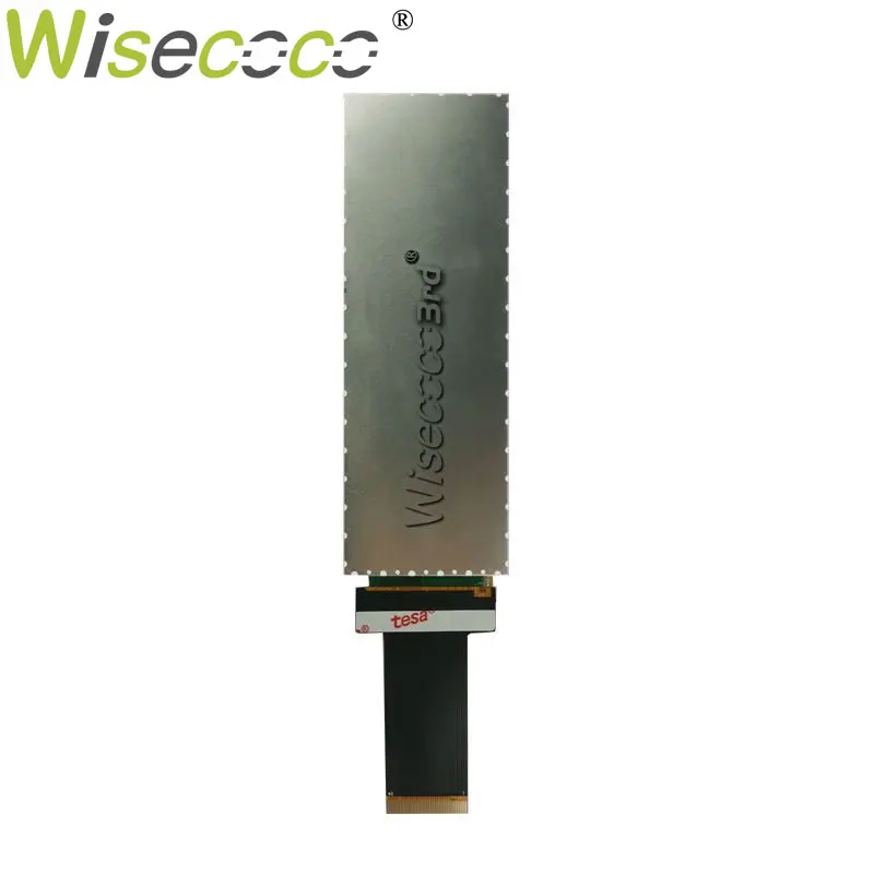 Wisecoco Stretched Bar LCD Display 4.6 Inch 320x960 3:1 Ultrawide  Long Strip Screen SPI RGB Port HDMI-Compatible Driver Board