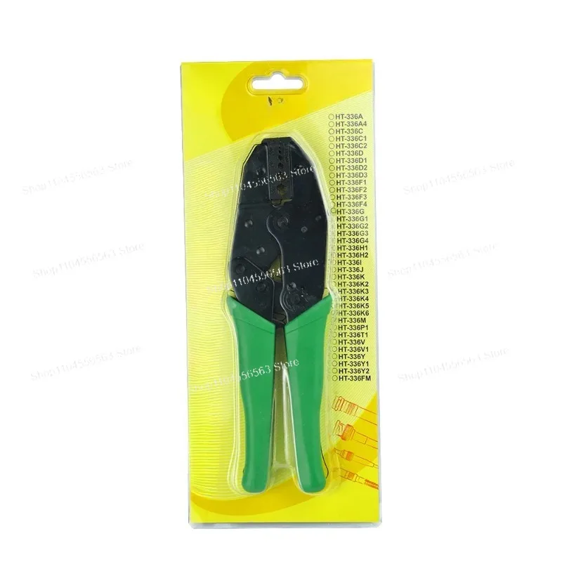 336K Yellow Crimping Tool – For Coaxial Cable RG8/RG11/RG213 & SMA/N/MCX Connectors