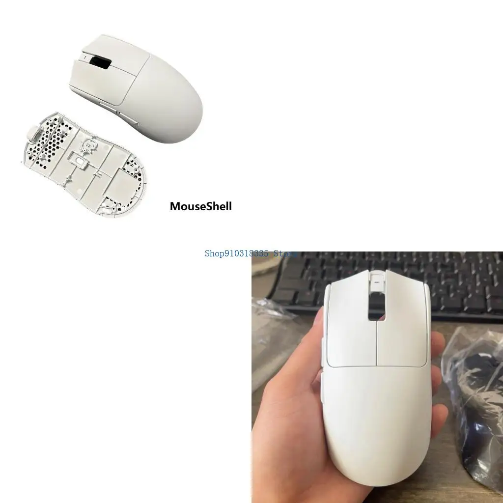  Easy Installs Mouse Cover Base Shell Pair For V3Pro Wireless Gaming Mouse