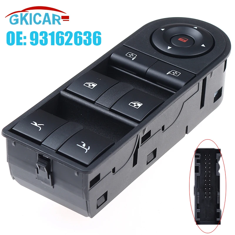 93162636 22 Pimli Elektrikli Pencere Anahtarı: Vauxhall Opel Tigra Twintop İçin Kesin Uyum ve Kurulum Rehberi