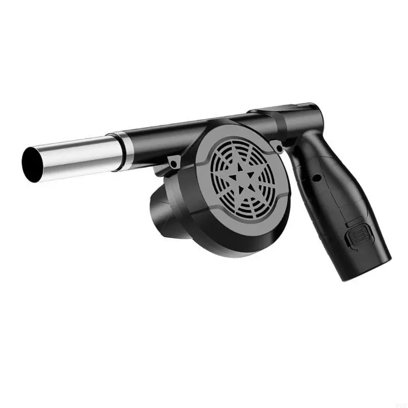 منفاخ هواء قوي محمول وقابل لإعادة الشحن من WXTC للمساعدة في التخييم والتبريد الرياضي والأشغال المعدنية مع تحكم في السرعة قابل #5