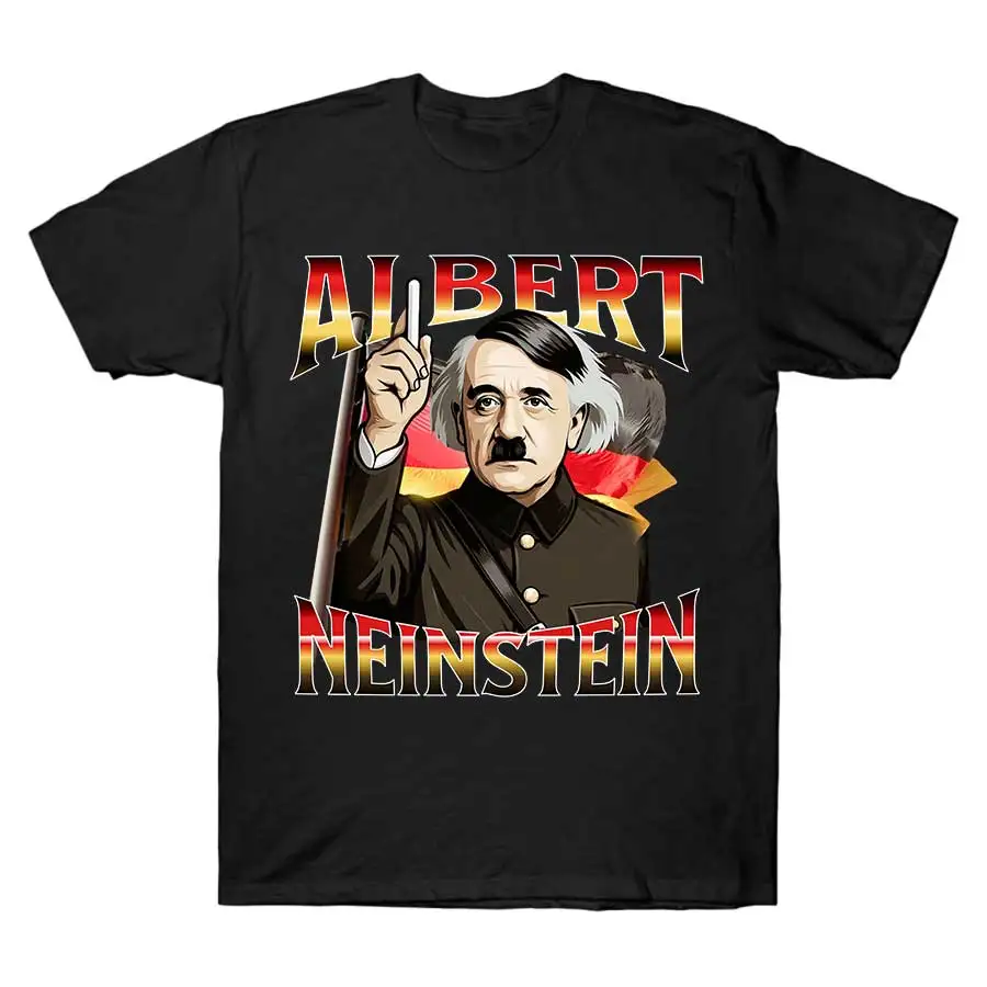 Camiseta Albert Neinstein para hombres y mujeres, camisetas 100% de algodón, camisetas de manga corta J18