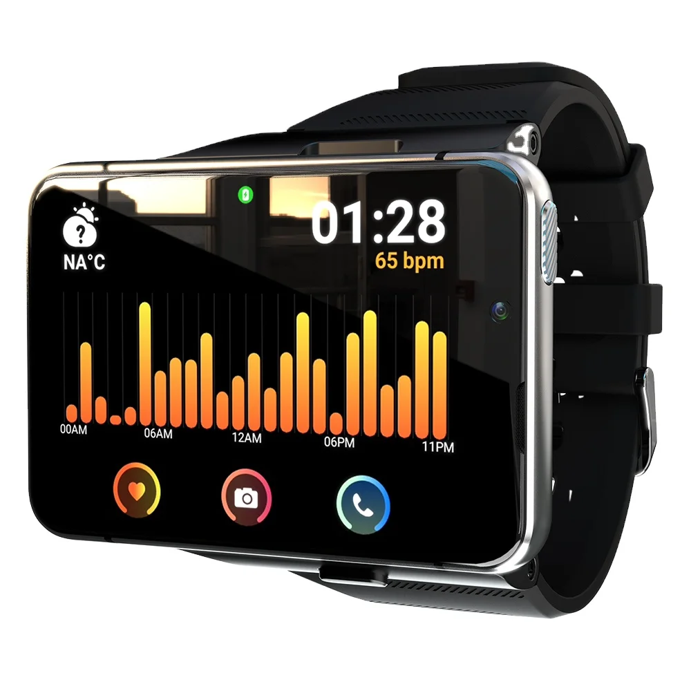 Reloj elegante de Android 4g con cámara y reloj multifunción con ranura para tarjeta Sim