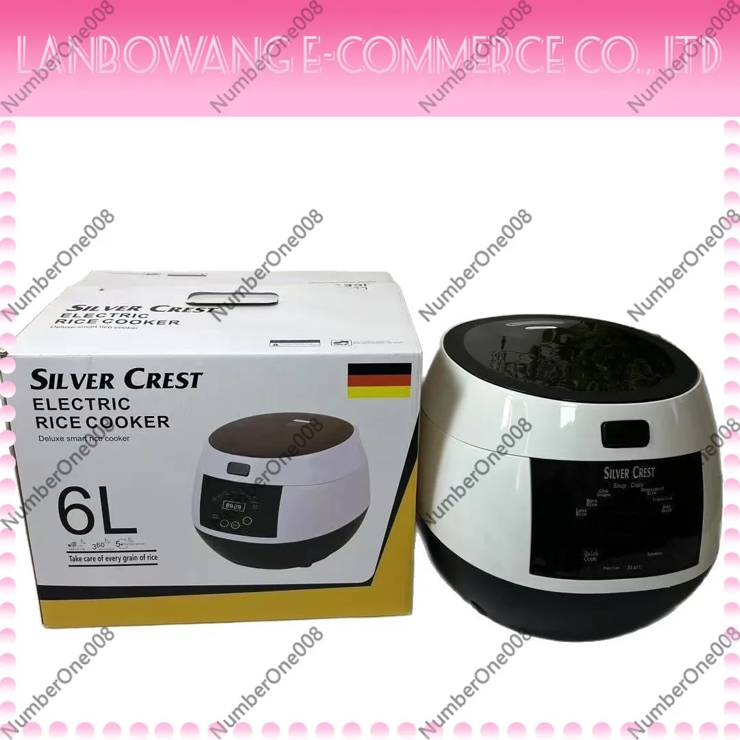 

6L Smart Touch Screen Rice Cooker Digital Multi-Functional Timer Keep Warm