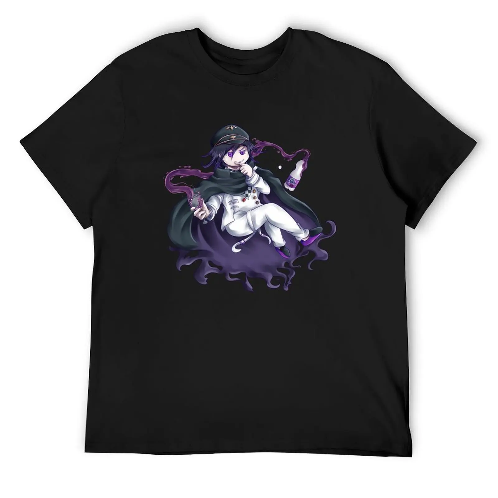 

Kokichi Ouma T-Shirt animal prinfor boys Anime t-shirt T-shirts oversize Short sleeve tee men t shirts high quality
