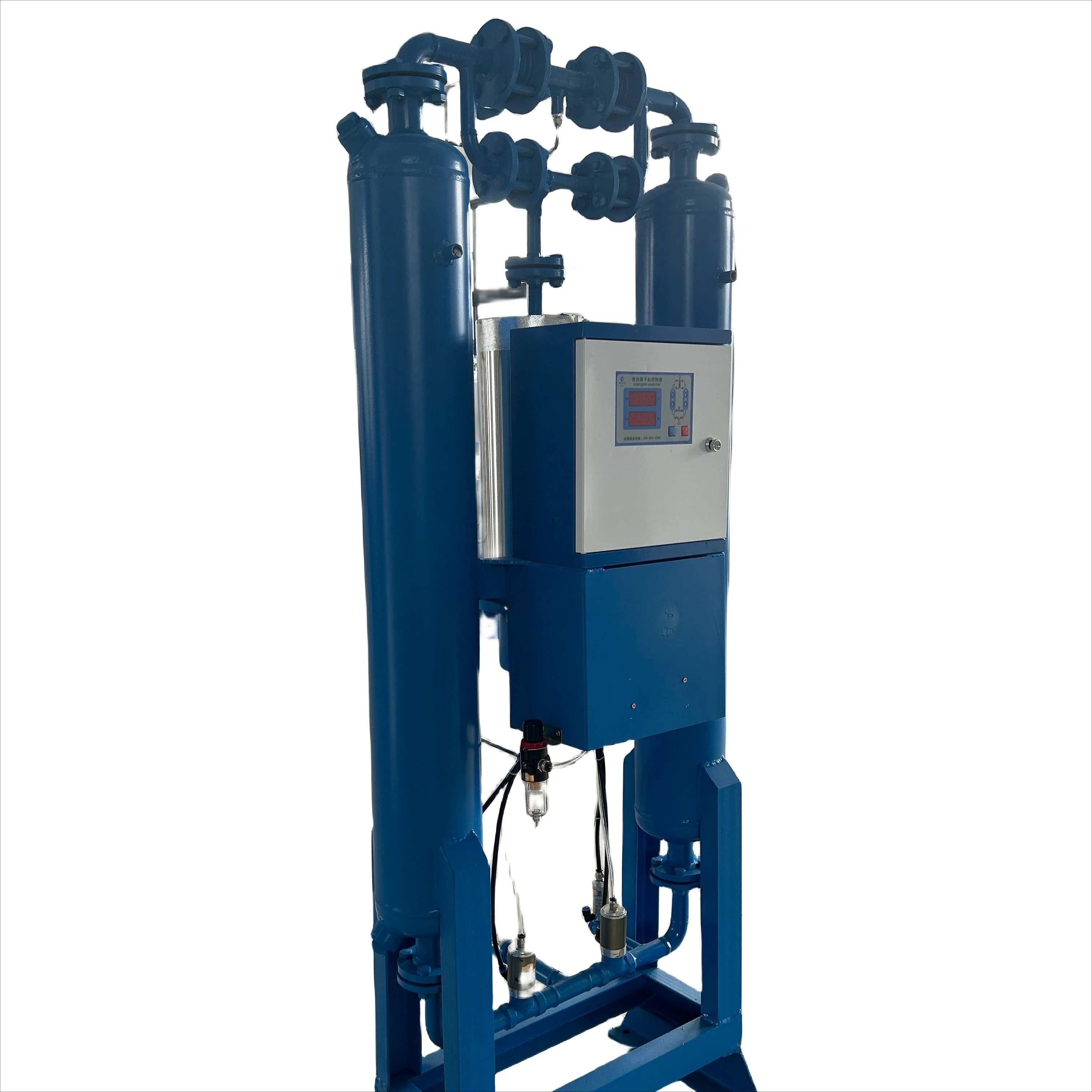 

Micro-thermal adsorption air dryer compression