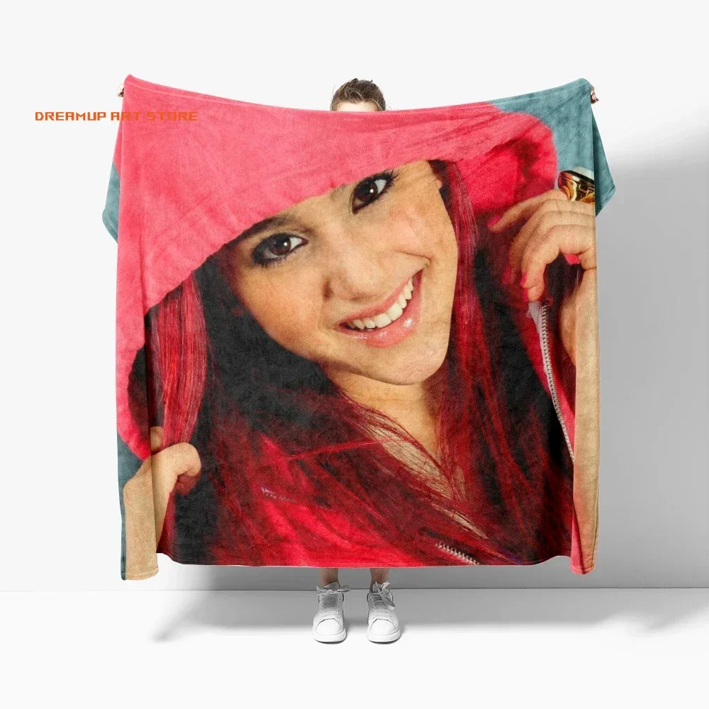 2026 3D Print Ariana Grande Blanket Soft Sofa Cover Throw Blanket Fleece Tapestry Lightweight Warm Bed Blankets For Bedroom Couc