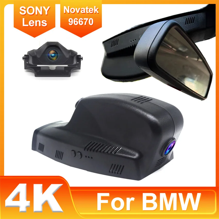 Plug and play Car DVR Wifi Camera 4K Dash Cam Video Recorder Original For BMW Series 5 525d 535i 530i F10 f11 x3 f25 2011 2012