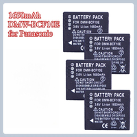 3.6V 1650mAh DMW-BCF10 DMW-BCF10E Battery+Charger for Panasonic CGA-S/106D DMC-TS2 TS3 TS4 F2 F3 F4 FH1 FH20 FH22 FH3