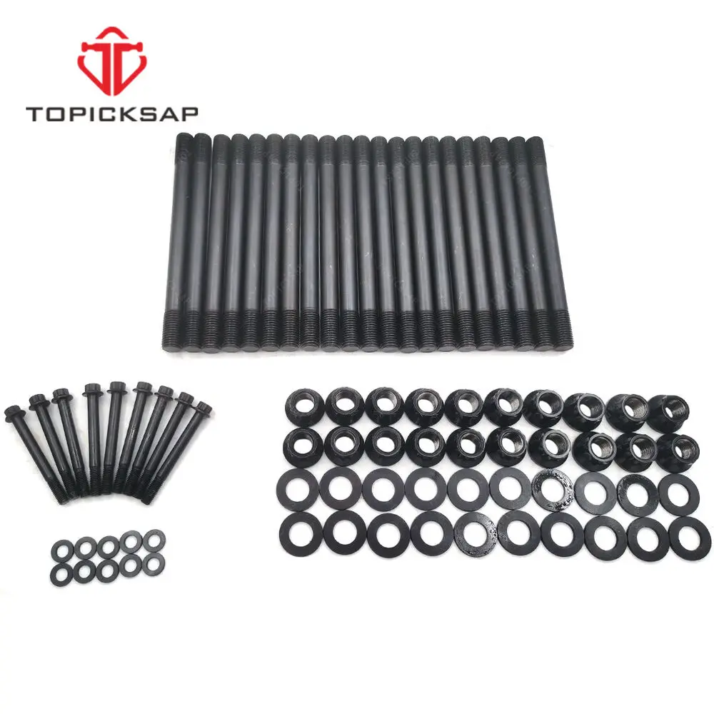 TOPICKSAP New Head Stud Kit for Ford F-250 F-350 F-450 F-550 Super Duty Powerstroke 6.4L Diesel 2008 - 2010 250-4203