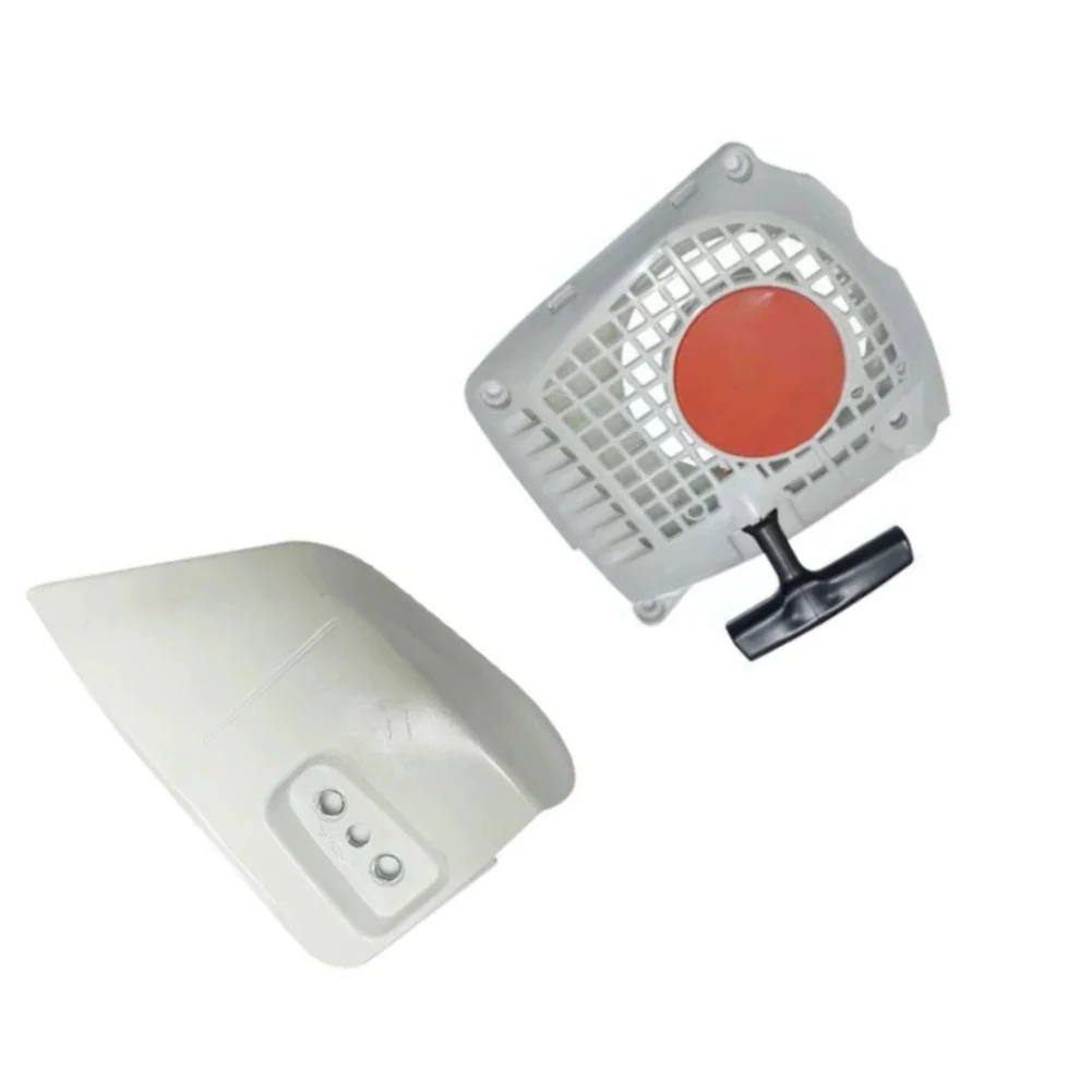 For Rigorous Outdoor Use Recoil Starter Assembly Pull Start Mechanism Clutch Cover Replacement Parts Reinforced Plastic Housing