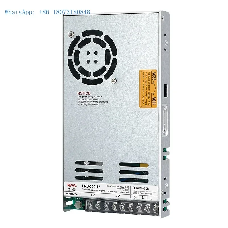 

NVVV Switching Power Supply 12V 350W 29A DC SMPS 12V Power Supply With 6Years Warranty LRS-350-12 Industrial Power Supply