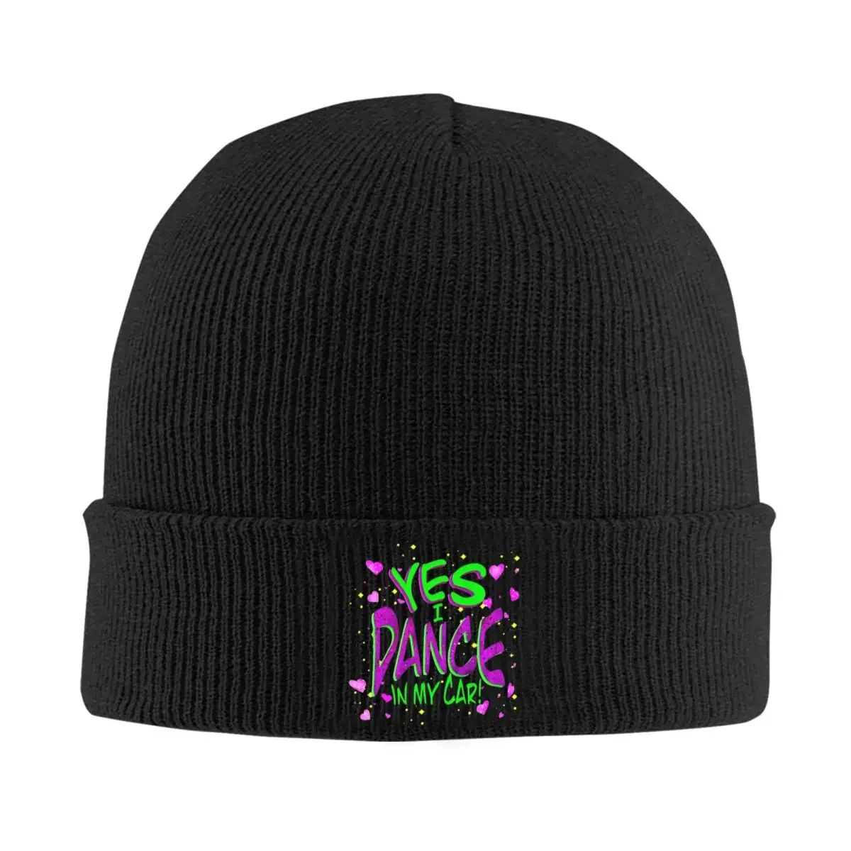 Yes I Dance In My Car! Knitted Hat Beanies Winter Hats Warm Casual Z-Zumbas Cap Men Women