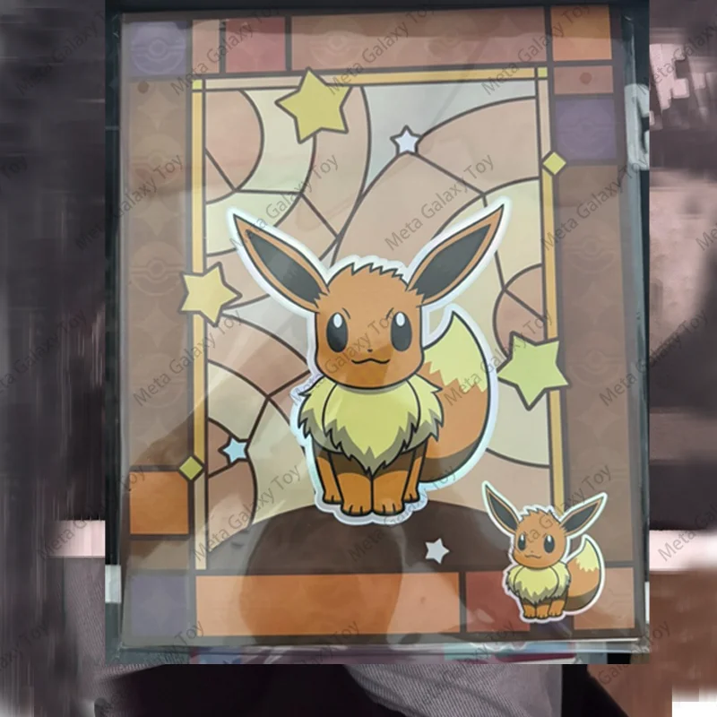 Disponibile Carta PTCG Confezione di gemme cinesi Vol2 Seriesd Regalo Sylveon Leafeon Umbreon Eevee Collezione di carte Brochure Carta TCG Giocattoli Regali