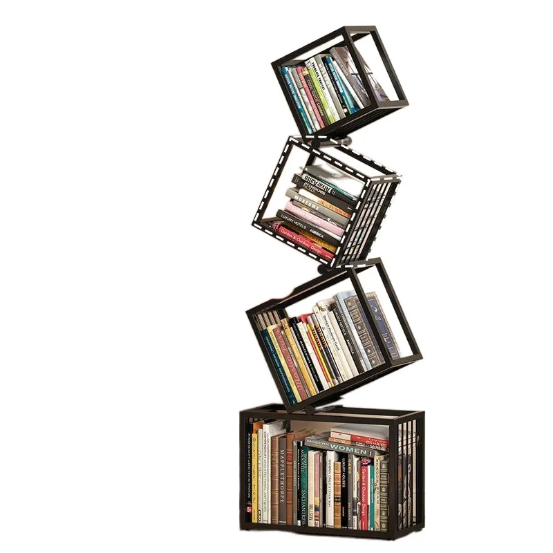

Modern floor simple shelf bookcase study corner shelf Internet celebrity household corner vertical creative heterosexual