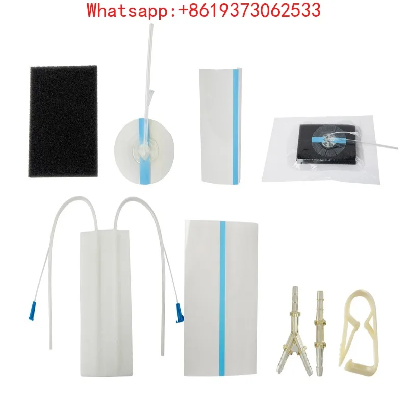 

Одноразовый полиуретановый дренажный набор для закрытых ран с отрицательным давлением (VSD)