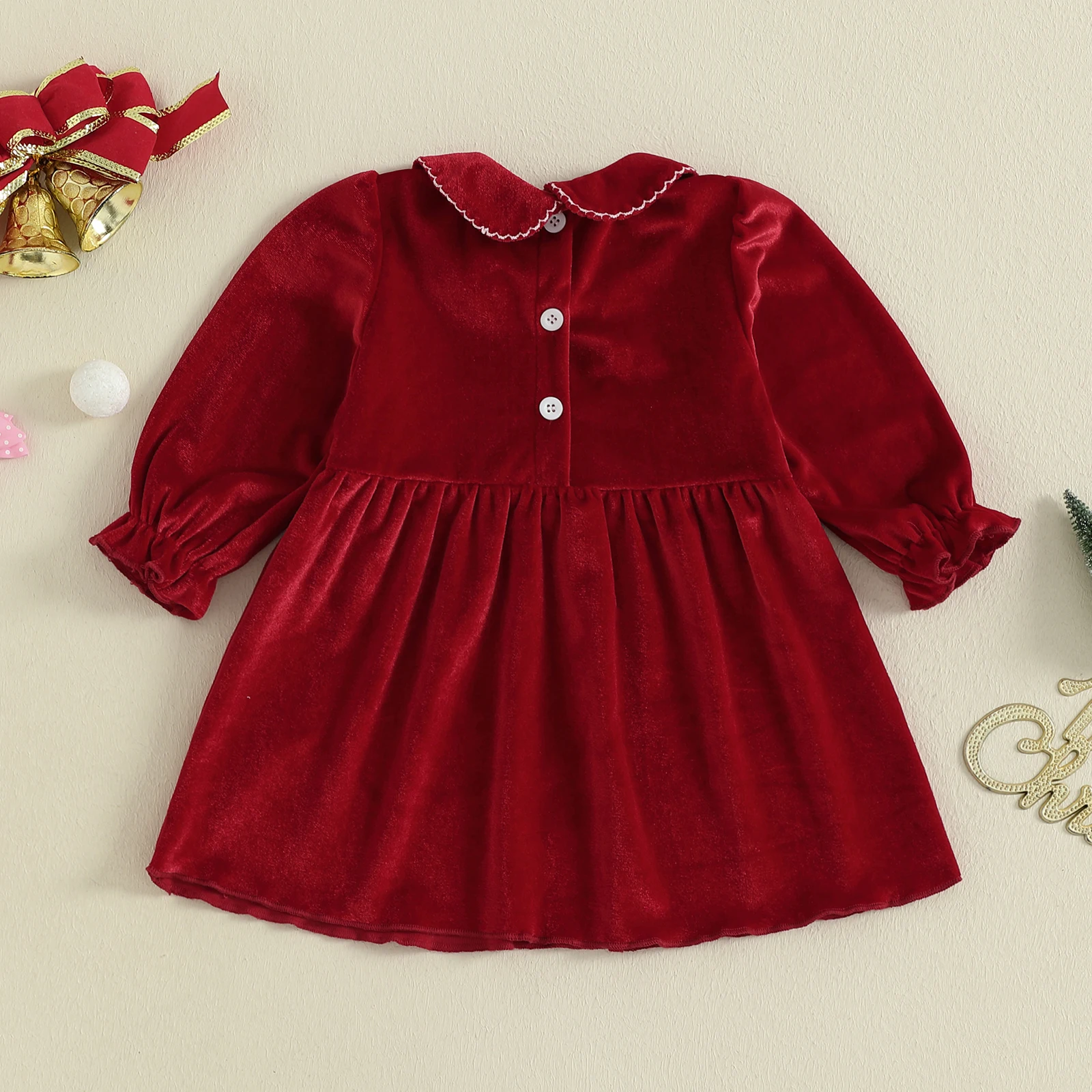 1-4Y Kleinkind Mädchen Weihnac – Embroidery Xmas Tree Bewertung und Preis