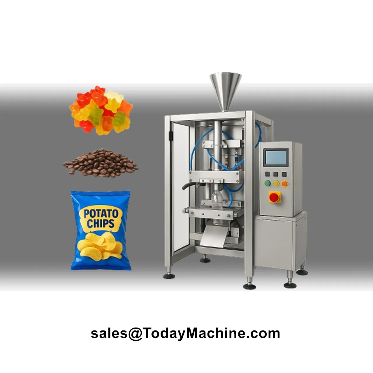 Automatic Linear Weigher Pouch Packaging Machine for Sugar Food Oatmeal Baby Cereal