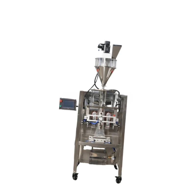 The factory's most popular spiral quantitative powder packaging sealing machine