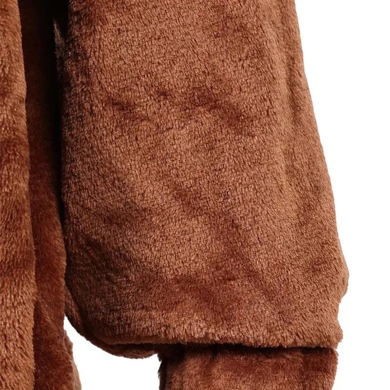 CyChristmas Cosplay Reindeer Jumpsuits Pakaian Coklat Untuk Anak-anak Pesta Penyamaran Permainan Peran Kostum Halloween Pakaian Karnaval Setelan