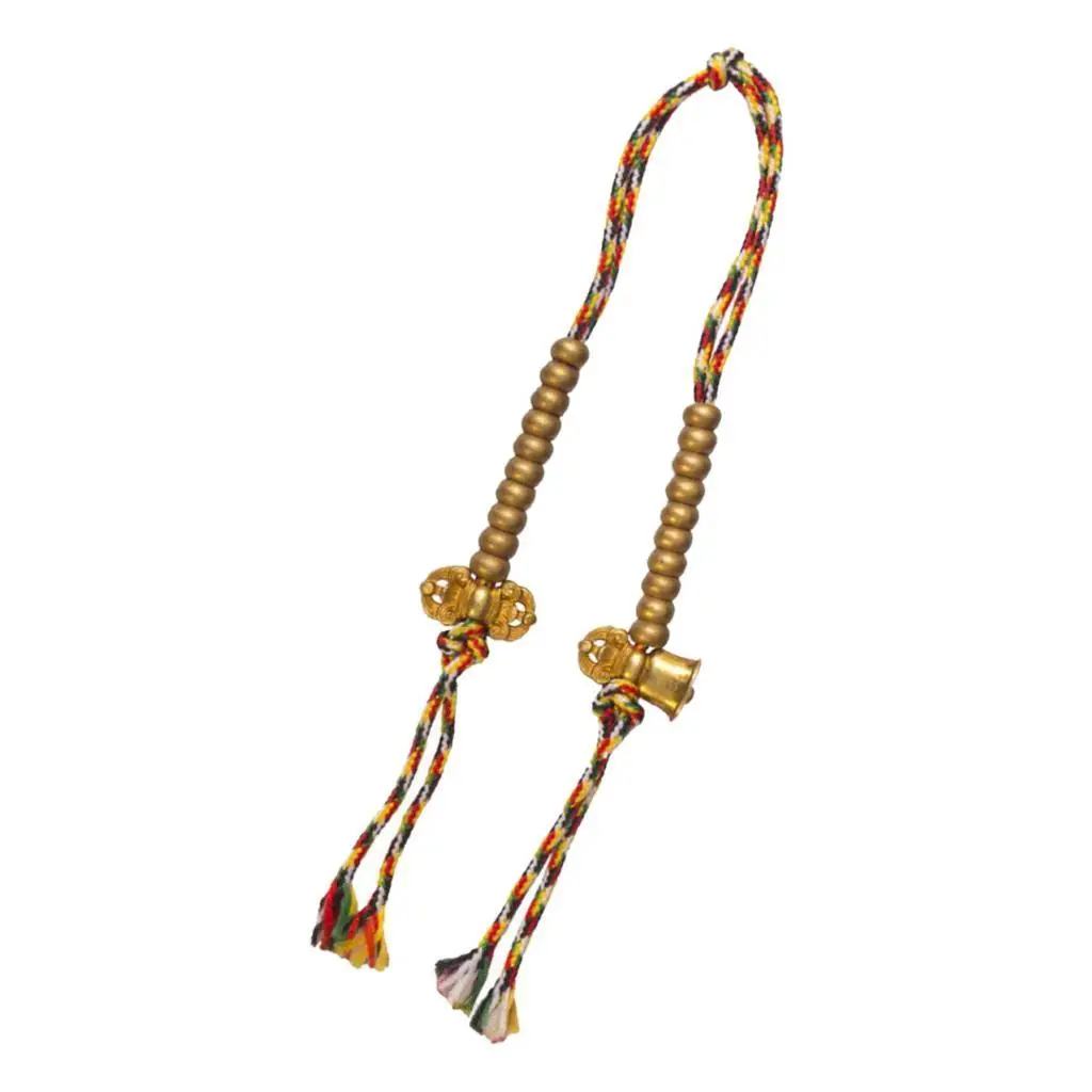 Tibetan Buddhism Copper Prayer Beads Bracelet Counter for Spiritual Protection Meditation Buddhist Jewelry Men