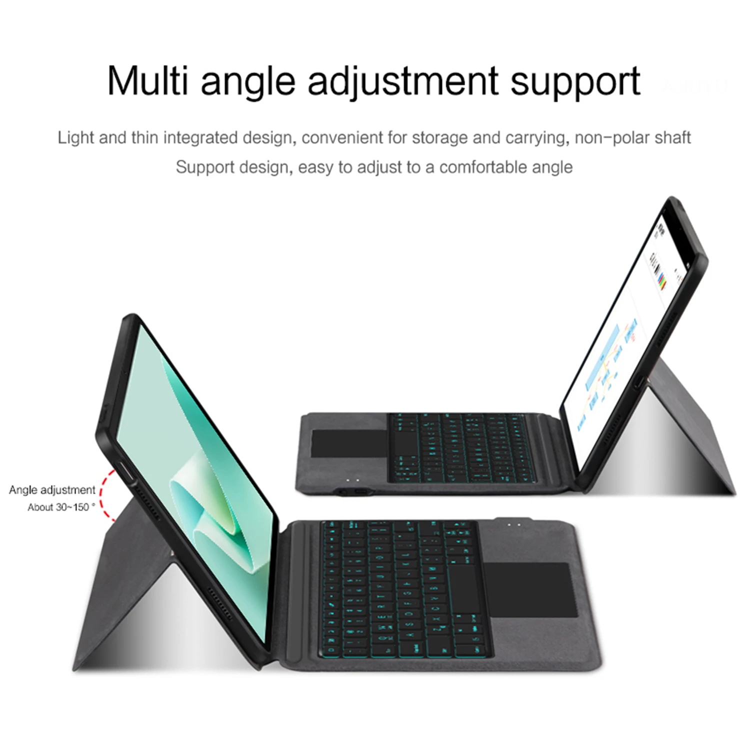 Touchpad Keyboard Case W/Backlight For HUAWEI MatePad 11.5 S 2026 SLG-W09 MatePad 11.5