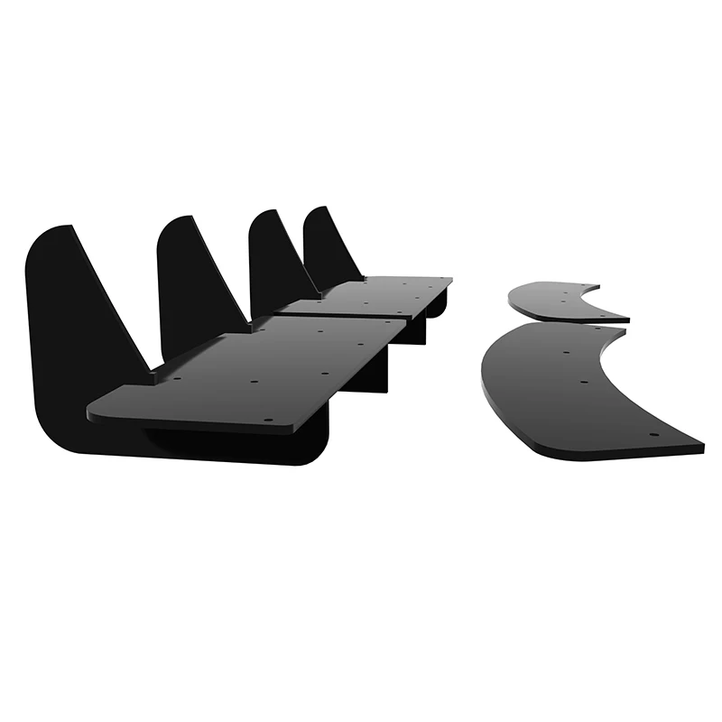 

Use For BMW 1 Series F20 5Door M Sport Bmuper 2015--2018 Year Rear Diffuser Bumper Lips Spoiler Splitter Body Kit Accessories