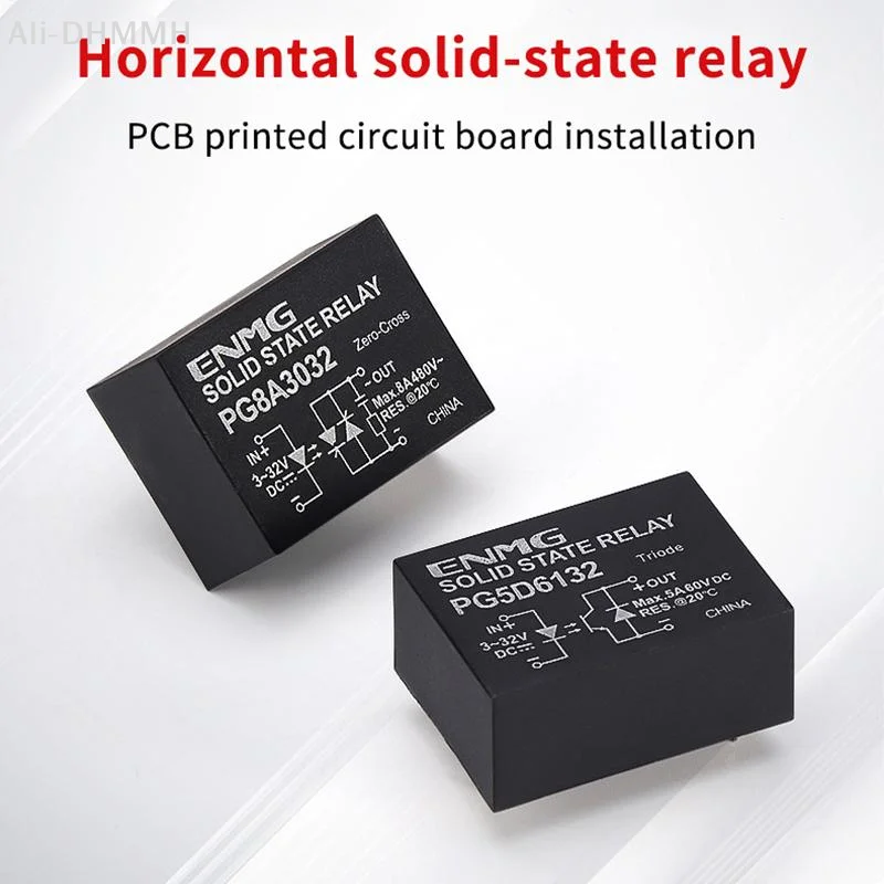ZLinKJ Small SSRPCB Circuit Board Solid State Relay 60VDC 240VDC 480VDC PG5D6132 3~32V Wide Voltage DC Control Normall Open