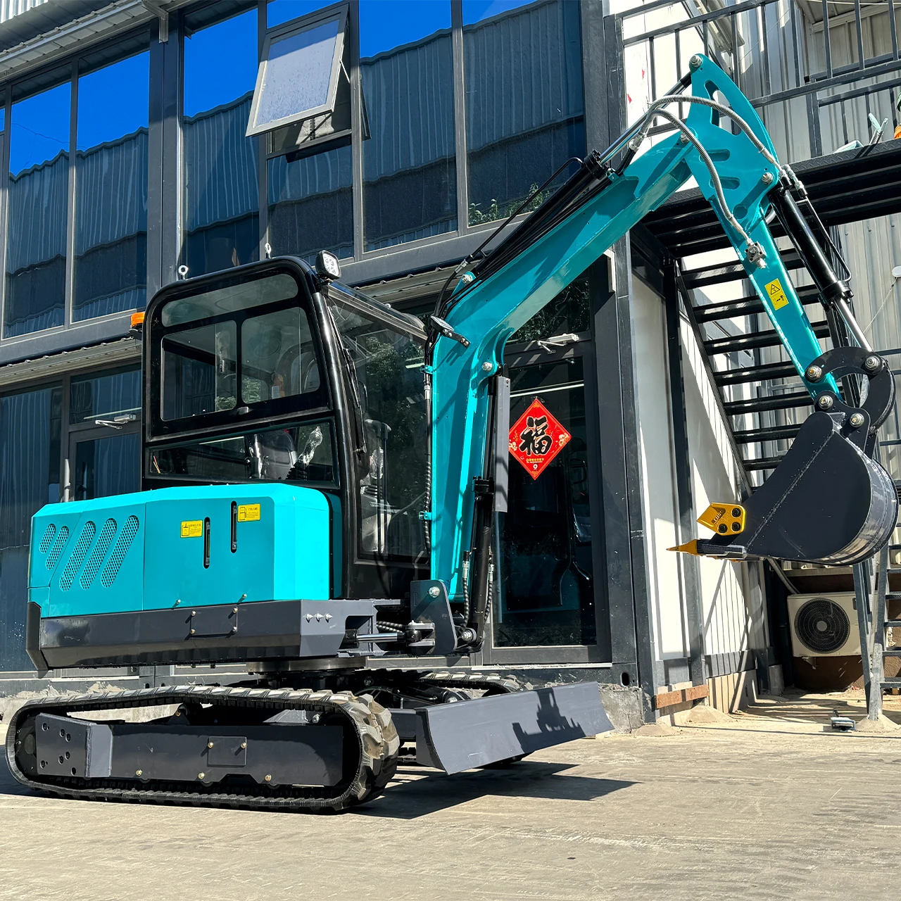 Bezpośrednio od producenta małe koparki maszyny do obróbki ziemi koparki mikro Kubota 3-tonowe maszyny do kopania mini koparki z kabina