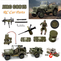 JJRC C8815 1/10 Rc car 1941 JEEP WILLYS 2.4g 4wd RTR Crawler climbing scale military truck off-road vehicle toy birthday gift