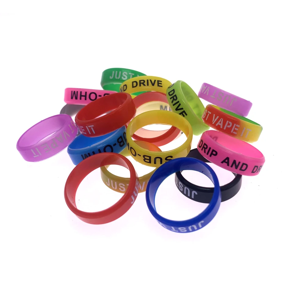 Silicone Rubber Decorative Band For Electric Toothbrush Scraper Kitchen Appliance Handle Dispenser Bottle Personal Care Tools