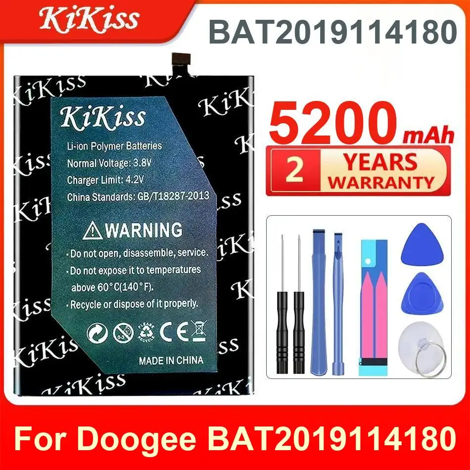 

Аккумулятор Kikiss 5200 мАч BAT2019114180 для Doogee